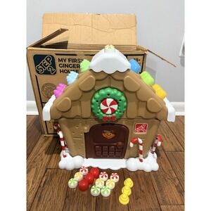 Step 2 My First‎ Gingerbread House Interactive Toy Christmas -COMPLETE, TESTED